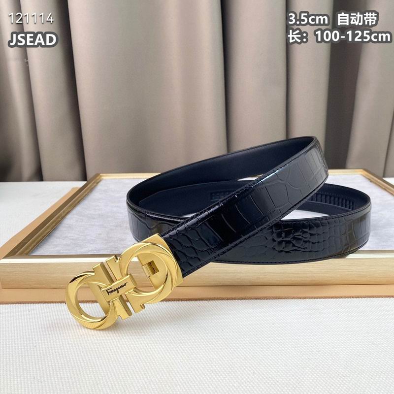 Ferragamo belt 35mmX100-125cm 8L63